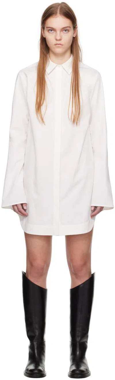 Loulou Studio White Eknath Minidress