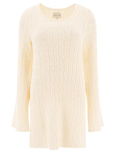 Loulou Studio White Polyester Dress