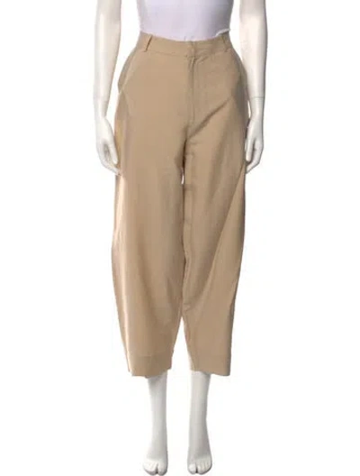 Pre-owned Loulou Studio Wide Leg Pants In Blue