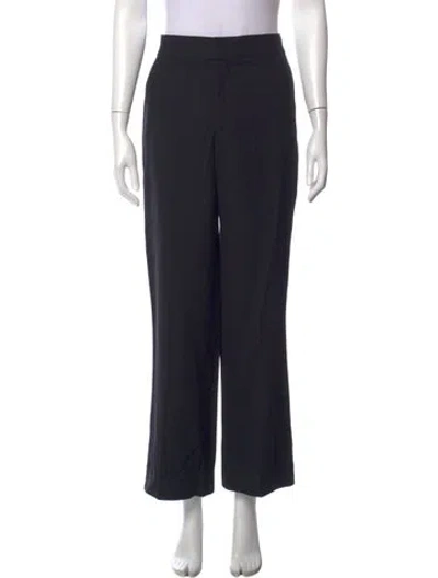 Pre-owned Loulou Studio Wide Leg Pants In Gray