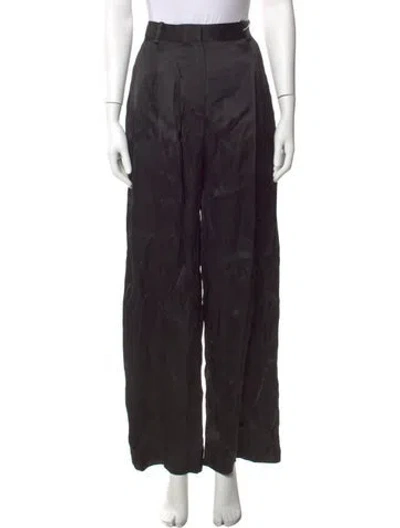 Pre-owned Loulou Studio Wide Leg Pants W/ Tags In Black
