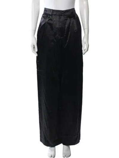Pre-owned Loulou Studio Wide Leg Pants W/ Tags In Black