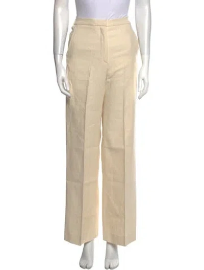 Pre-owned Loulou Studio Wide Leg Pants W/ Tags In Neutral