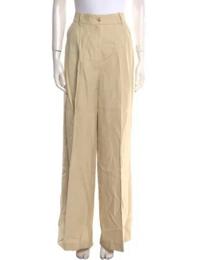 Pre-owned Loulou Studio Wide Leg Pants W/ Tags In Neutral