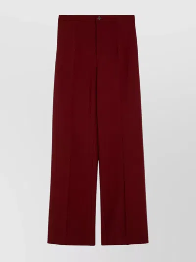 LOULOU STUDIO WIDE LEG WOOL PALAZZO TROUSERS