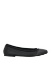 Loulou Studio Rupa Leather Ballet Flats In Black
