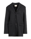 Loulou Studio Woman Blazer Black Size L Viscose, Elastane In Black