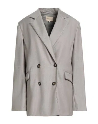 Loulou Studio Woman Blazer Grey Size M Virgin Wool