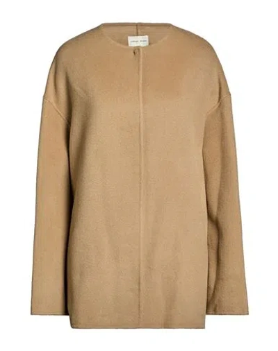 Loulou Studio Woman Coat Khaki Size 8 Wool, Cashmere In Brown
