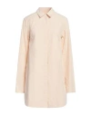 Loulou Studio Woman Mini Dress Apricot Size M Cotton In Orange