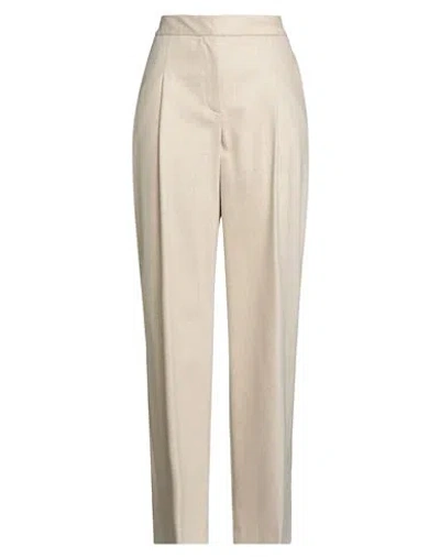 Loulou Studio Woman Pants Beige Size L Wool, Cashmere, Elastane