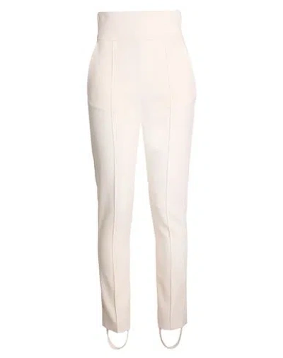 Loulou Studio Woman Pants Beige Size M Wool, Elastane In Multi