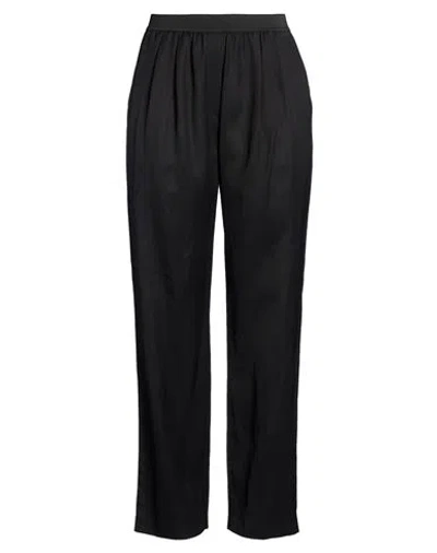 Loulou Studio Woman Pants Black Size 10 Viscose, Linen