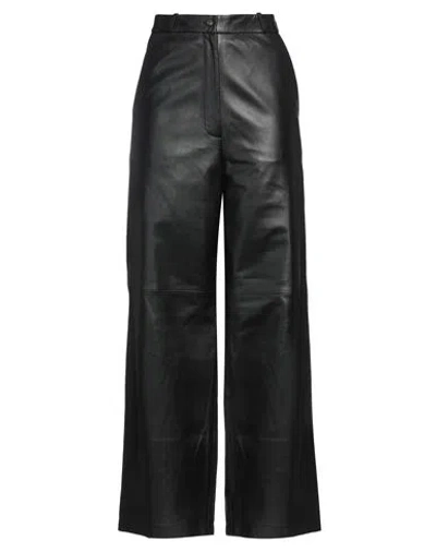 Loulou Studio Woman Pants Black Size S Lambskin
