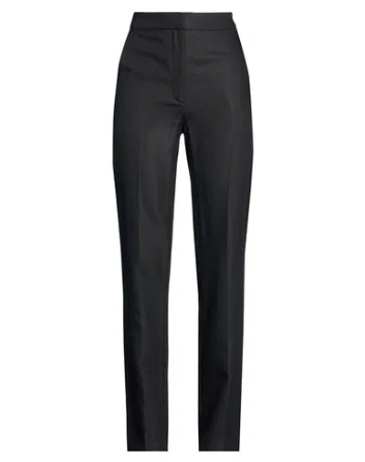 Loulou Studio Woman Pants Black Size L Viscose, Wool, Mohair Wool