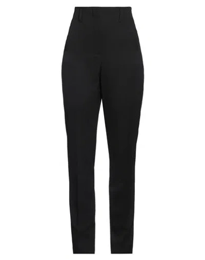 Loulou Studio Woman Pants Black Size M Wool, Elastane
