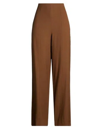 Loulou Studio Woman Pants Brown Size L Viscose, Elastane