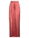 Loulou Studio Woman Pants Coral Size Xs Viscose In Red