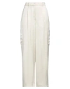 Loulou Studio Woman Pants Ivory Size S Viscose In White