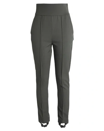 Loulou Studio Woman Pants Military Green Size L Wool, Elastane