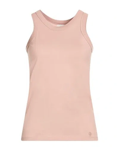 Loulou Studio Woman Tank Top Antique Rose Size M Pima Cotton In Pink