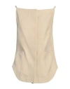Loulou Studio Woman Top Beige Size M Viscose, Linen