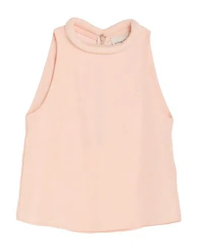Loulou Studio Woman Top Blush Size M Viscose, Linen In Pink