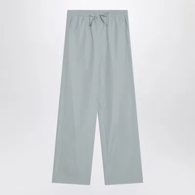 Loulou Studio Women's Blue Trousers In Cotton