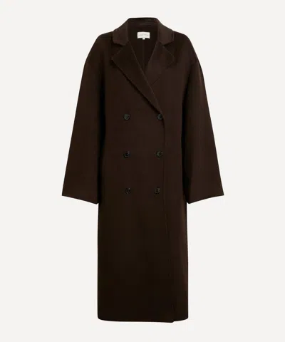 Loulou Studio Women's Borneo Choco Wool-cashmere Coat