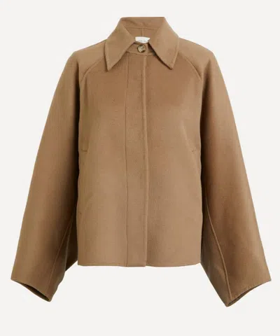 Loulou Studio Women's Camila Short Wool-cashmere Coat