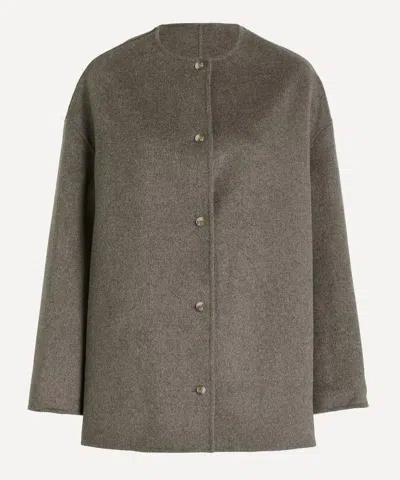 Loulou Studio Women's Dunne Wool-cashmere Drap Short Coat
