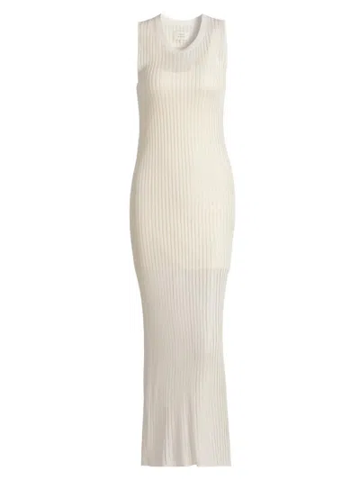 Loulou Studio Women's Icaria Rib-knit Midi-dress In Neutral
