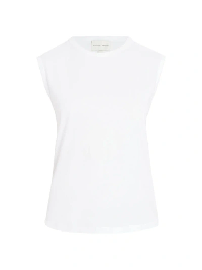 Loulou Studio Women's Brani Jersey Sleeveless Top In White