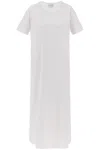 Loulou Studio Arue Pima Cotton-jersey Midi Dress In White