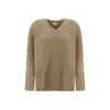 Loulou Studio Sweaters In Beige