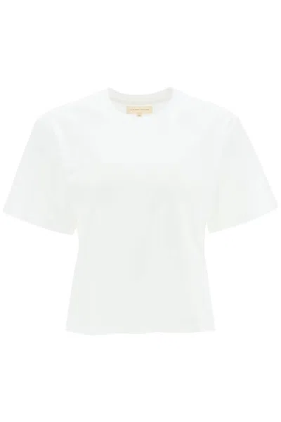 Loulou Studio Women's Telanto T-shirt In Pima Cotton In White