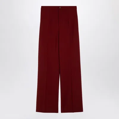 Loulou Studio Women's Wool Palazzo Trousers