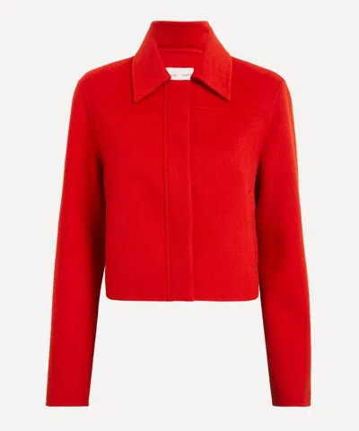Loulou Studio Women's Zhanna Wool-cashmere Short Boxy Coat