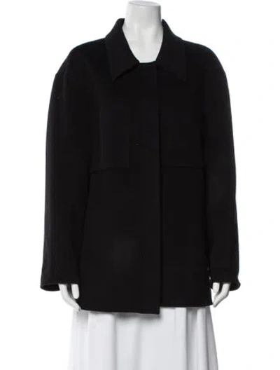 Pre-owned Loulou Studio Wool Blazer In Black