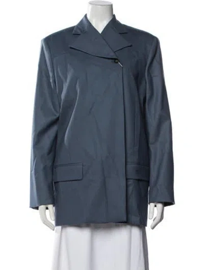 Pre-owned Loulou Studio Wool Blazer In Blue