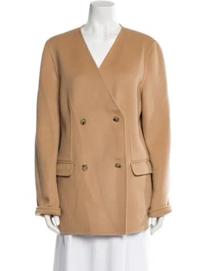 Pre-owned Loulou Studio Wool Blazer In Brown