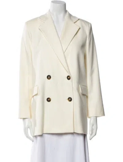 Pre-owned Loulou Studio Wool Blazer In Neutral