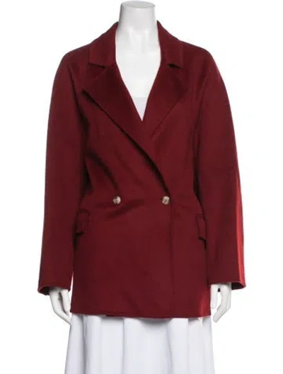 Pre-owned Loulou Studio Wool Blazer In Red