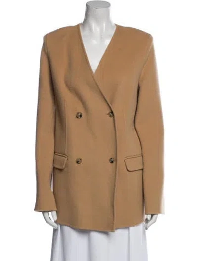 Pre-owned Loulou Studio Wool Blazer W/ Tags In Brown