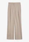 Loulou Studio Wool And Cashmere Trousers In Beige