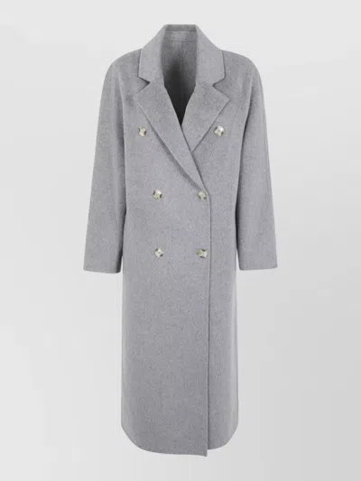 Loulou Studio Wool Cashmere Double Breasted Coat