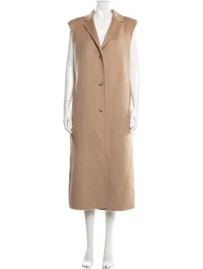 Pre-owned Loulou Studio Wool Coat In Brown