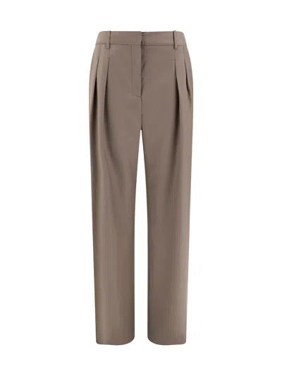 LOULOU STUDIO WOOL FLARED PANTS