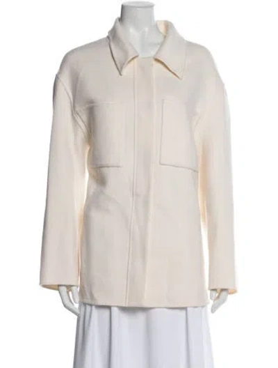 Pre-owned Loulou Studio Wool Jacket In Neutral