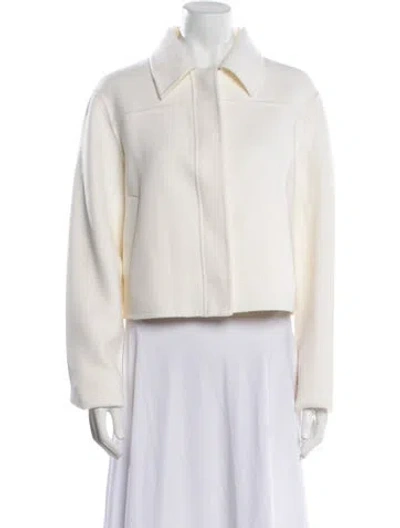 Pre-owned Loulou Studio Wool Jacket W/ Tags In Neutral